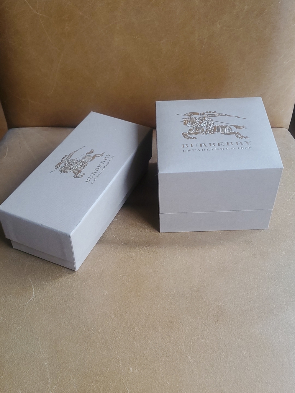 2 Burberry Watch & Sunglasses Box Boxes